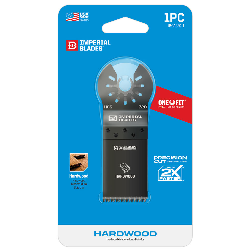 Shop Imperial Blades IBOA2201 ONE FIT 11/4 Smooth Cut Wood Oscillating Saw Blade MultiTool
