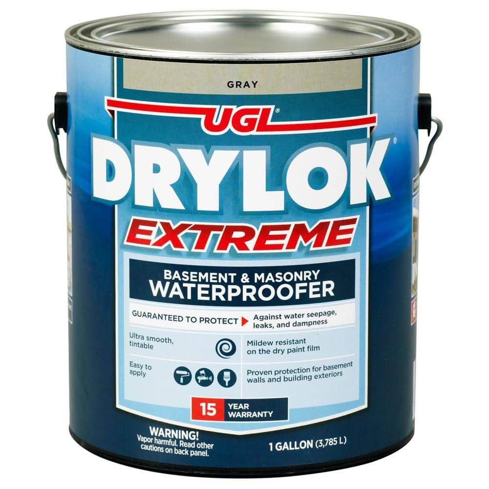 Shop Drylok Matte Gray Tintable Latex Waterproof Sealer 1 gal at DB&S