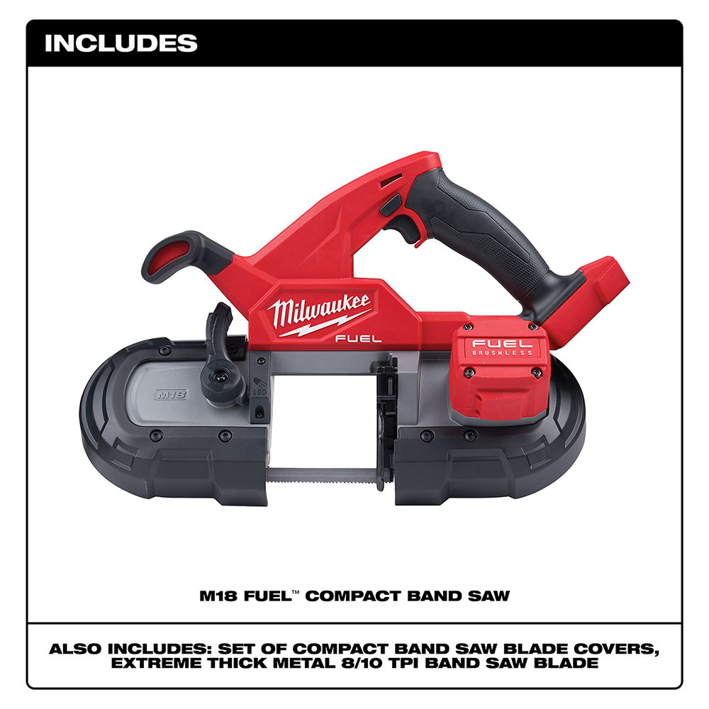 Milwaukee m18 shop fuel bandsaw