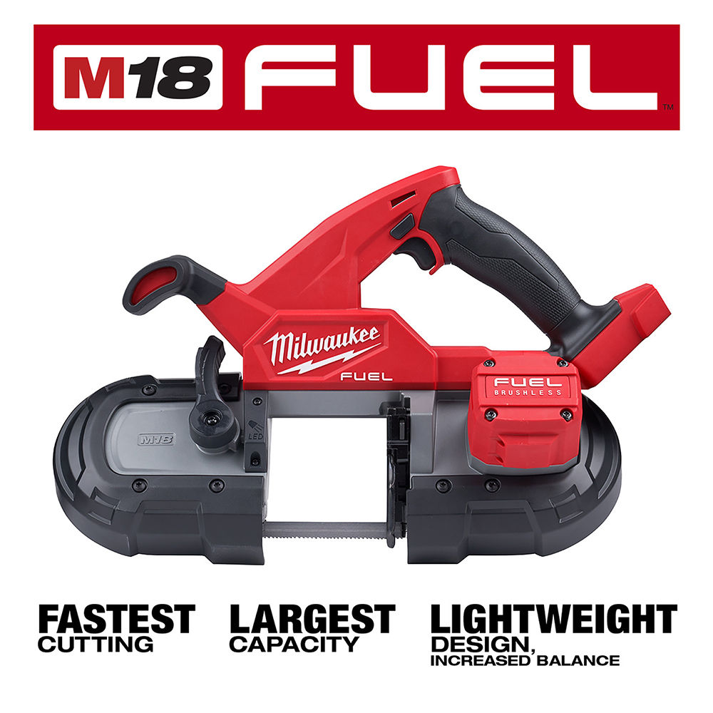 Milwaukee M18 FUEL 18 Volt Lithium-Ion Brushless Cordless Compact Band Saw  - Tool Only