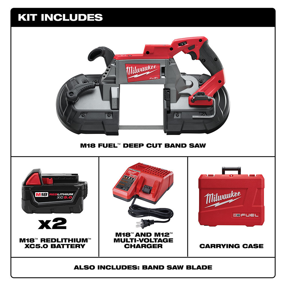 Milwaukee m18 2024 fuel bandsaw