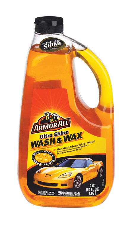 Armor All Ultra Shine Wash Wax - 64 oz