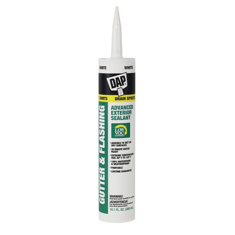 Shop DAP Gutter Lap Sealant White at Jaeger Lumber DAP Caulking & Adhesives