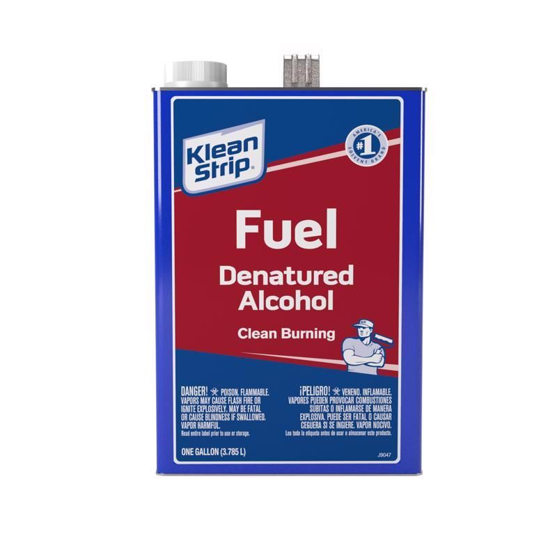 Klean Strip Denatured Alcohol Clean Burning Fuel 1gal.