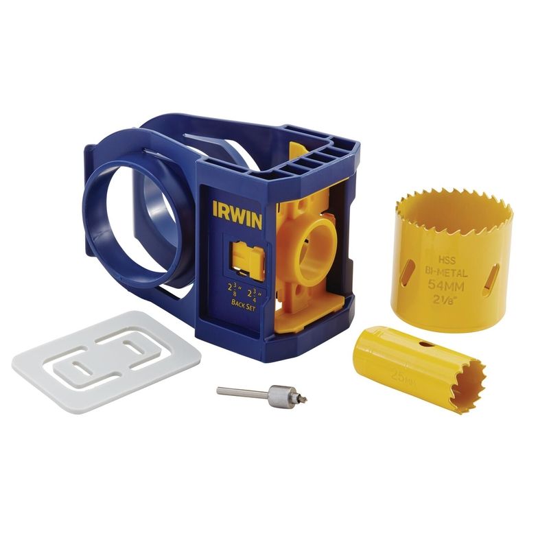 Shop Irwin BiMetal Door Lock Installation Kit (1 pc) at Jaeger Lumber