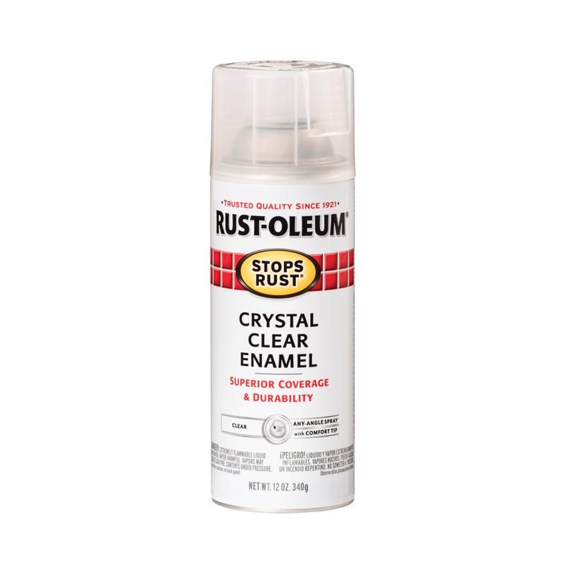 Shop RustOleum Stops Rust Indoor and Outdoor Gloss Crystal Clear Rust