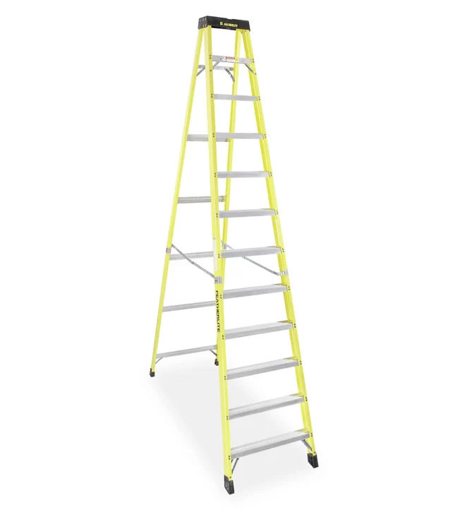Shop Featherlite Extra Heavy Duty 12' Fiberglass Step Ladder, Grade 1A