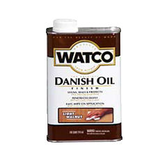 WATCO Danish Oil Finish Light Walnut Quart at Ashby Lumber | Watco