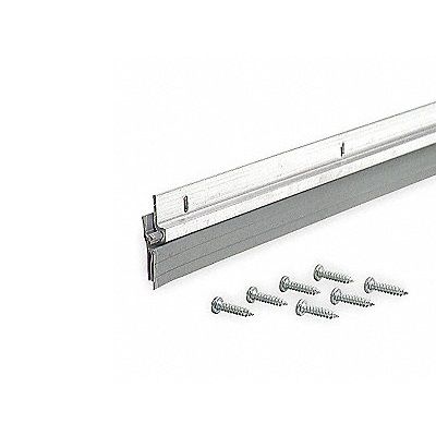 48" Heavy Duty Door Sweep Vinyl Seal Aluminum at Ashby Lumber | Door Sweeps