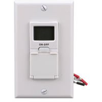 Digital Wall Timer Multi-Set (White) at Ashby Lumber | Indoor