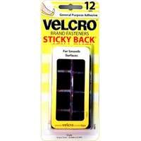Velcro Squares Black CD12 at Ashby Lumber | Velcro Fasteners