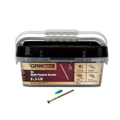 R4 #9 X 3-1/8 GRK XL 720 Pack at Ashby Lumber | GRK Structual R4