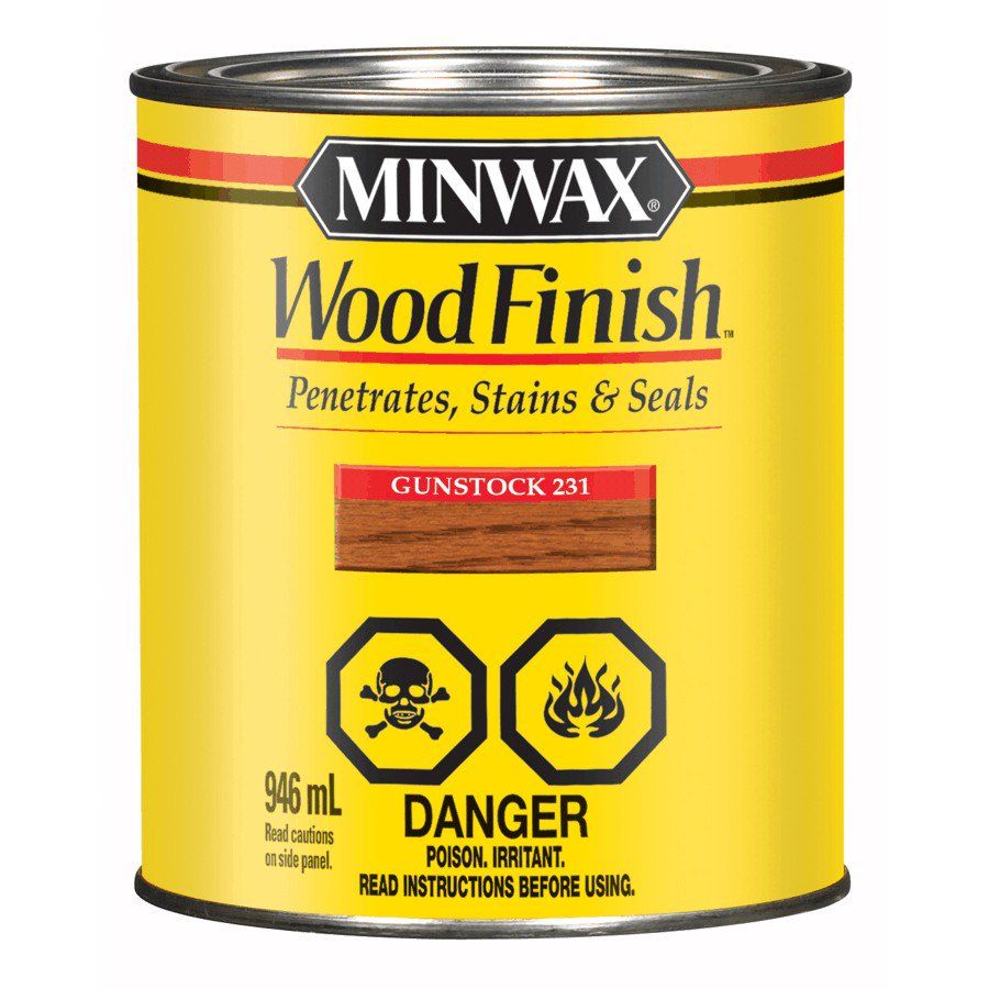 Shop 946mL GUNSTOCK STAIN (MINWAX) at Peacock Lumber Minwax
