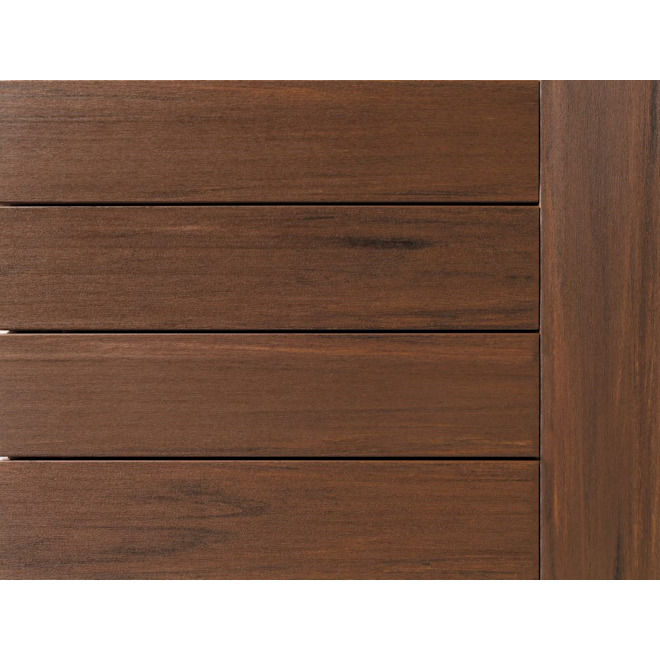 AZEK Mahogany 12' Vintage Collection Grooved Deck Board at Jaeger