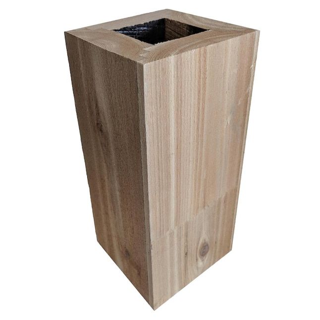 6x6 Rustic Posts 6x6x8' Absolute Cedar Post at Lengefeld Lumber Company | Cedar & Redwoods