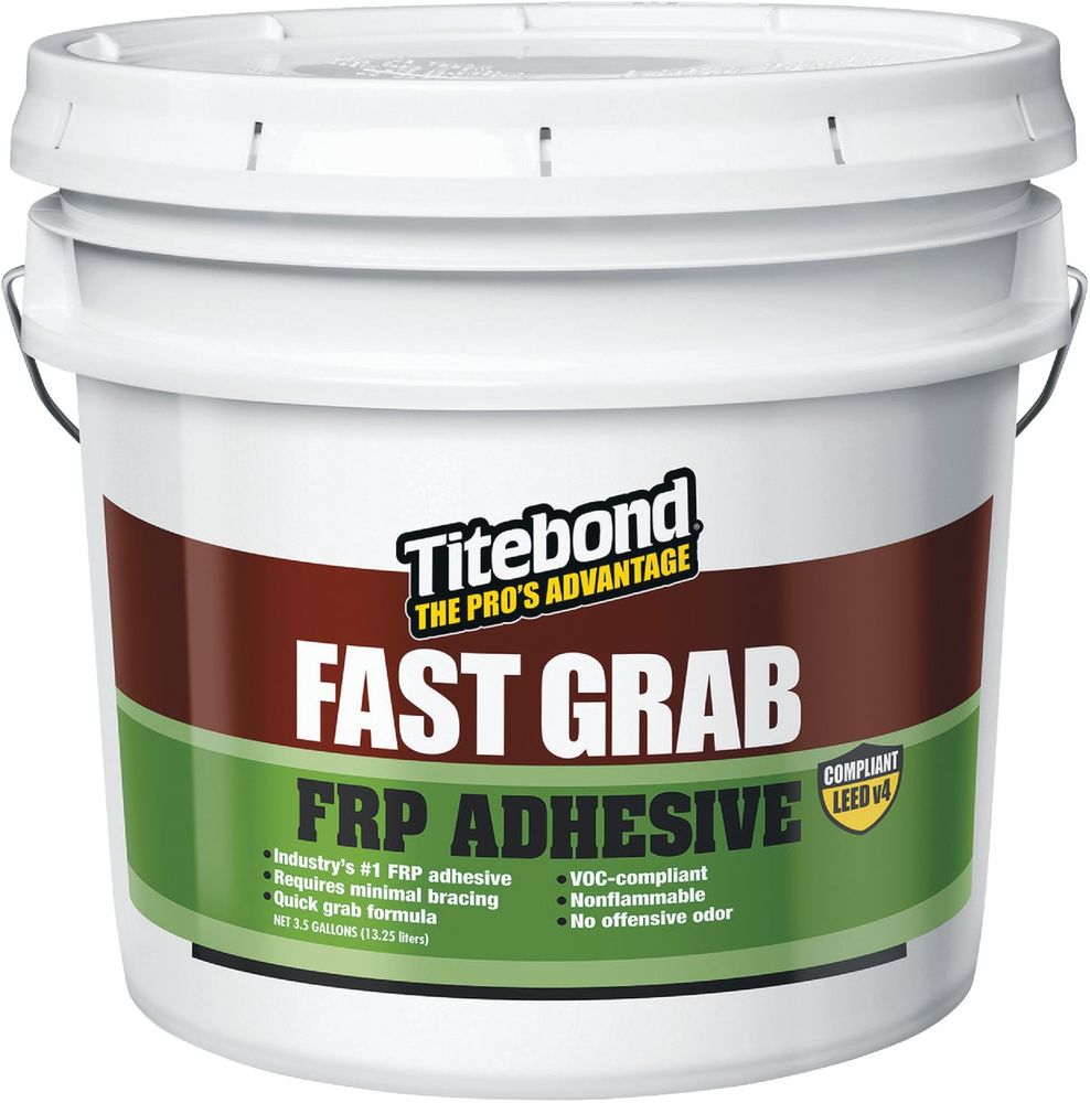 Fast Grab Titebond 4054 4 Gal Titebond Solvent Free Fast Grab FRP Adhesive ...