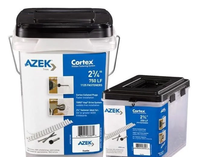 Azek Collated Screw & Plug Systems | AZEK PVC Trim & Adhesives
