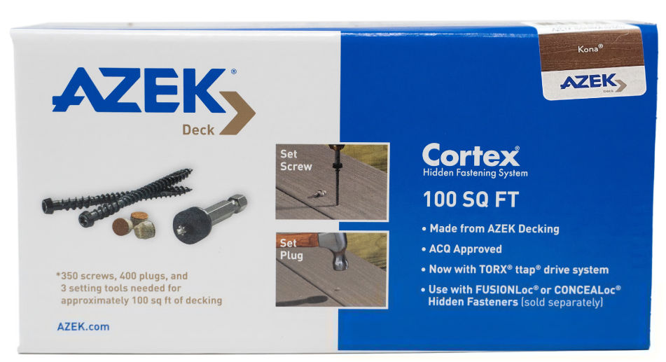 TimberTech Cortex 40 Plug Pack Harvest Kona (Nonstock) at Arnold
