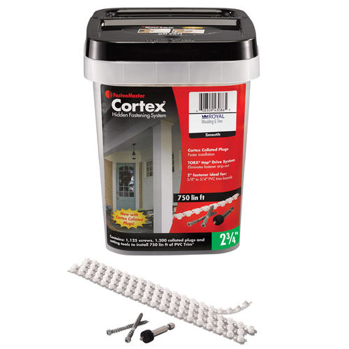 Azek Non-Collated Screw & Plug Systems | AZEK PVC Trim & Adhesives