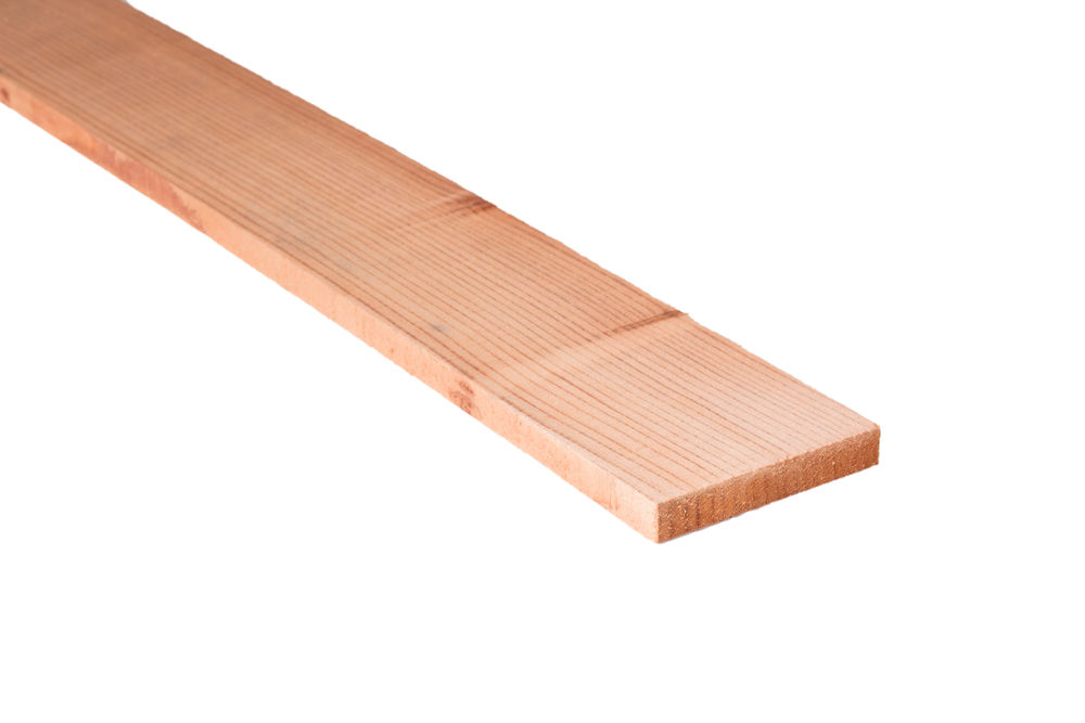 Shop 1" x 6" 5' ConHeart Redwood Rough Fence Board at Ashby Lumber 1" x 6" ConHeart Rough