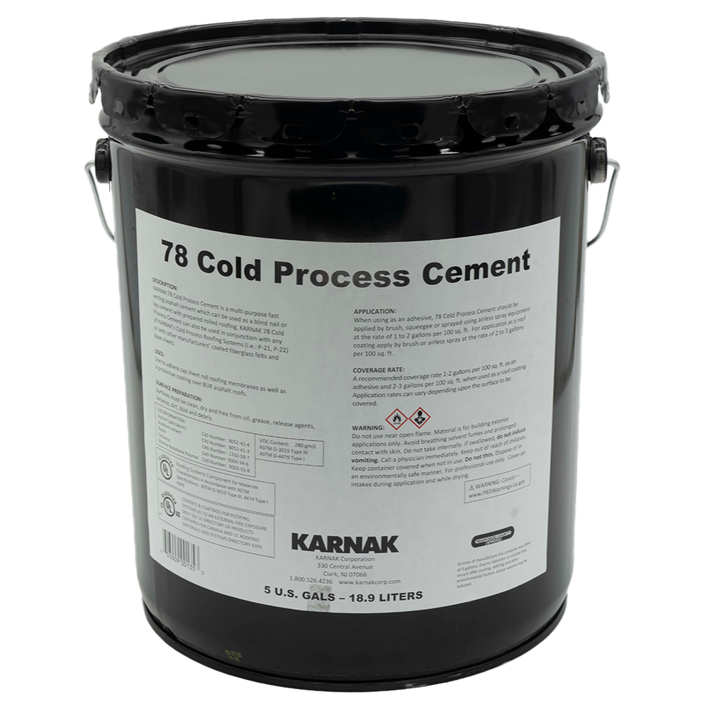 Shop 5Gallon Cold Process Cement at Framing Square Lumber Company Roofing Accessories
