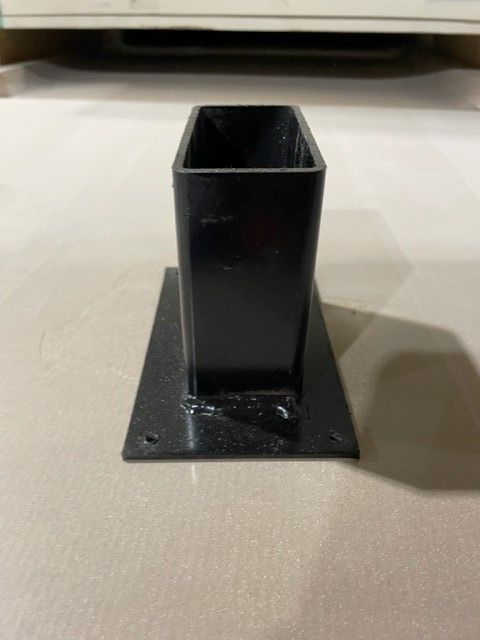 Removable Railing Boot Safety Railing Boot for 2x4 / Temporary Stair Bracket at Trail Building ...
