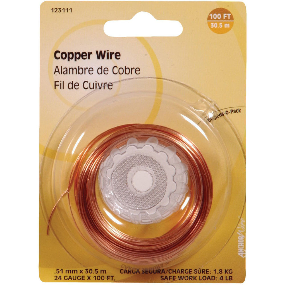 Hillman 100 ft. 24 Ga. General Purpose Copper Wire at Moscow