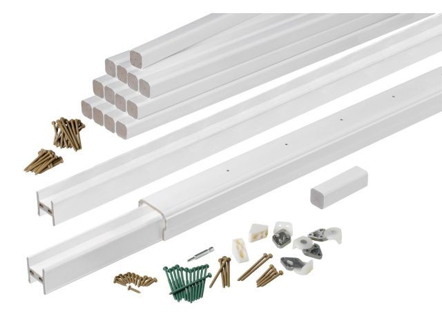 Tower Railing Kit 6' Universal Rail Kit Matte white at Chace Building Supply | Timbertech ...