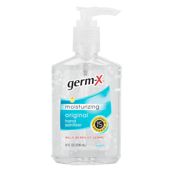 Germ-X Hand Sanitizer w/Pump 8oz (1000051896) 12 at Kelseyville