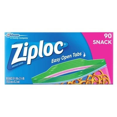 Ziploc Snack Bag 6-1/2
