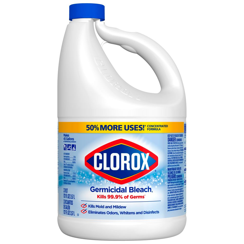 Clorox Germicidal Bleach Reg. Scent 121oz (32429) 3 at Kelseyville