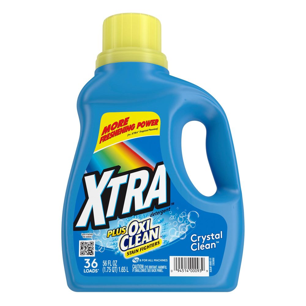 Xtra Plus Oxi Clean Laundry Detergent 56oz (00093) 6 at