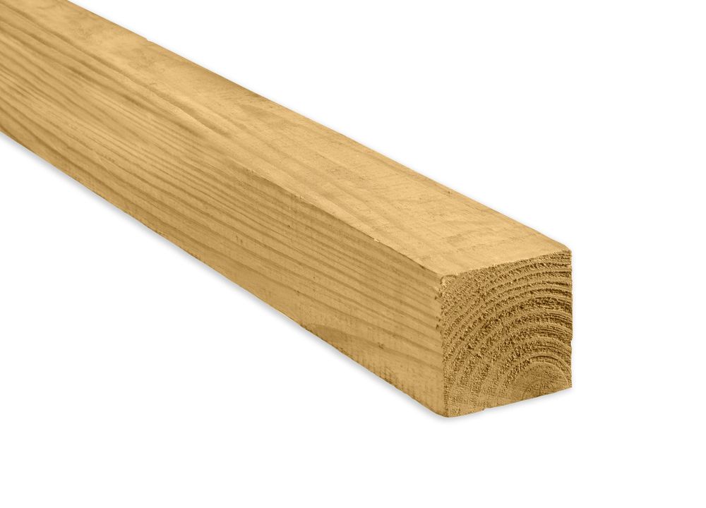 4x4x12 Treated Yellow Pine #2 Ground Contact at Niece Lumber