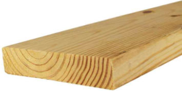 2 x 8 x 22' #2 Southern Yellow Pine KD at Dufrene Building