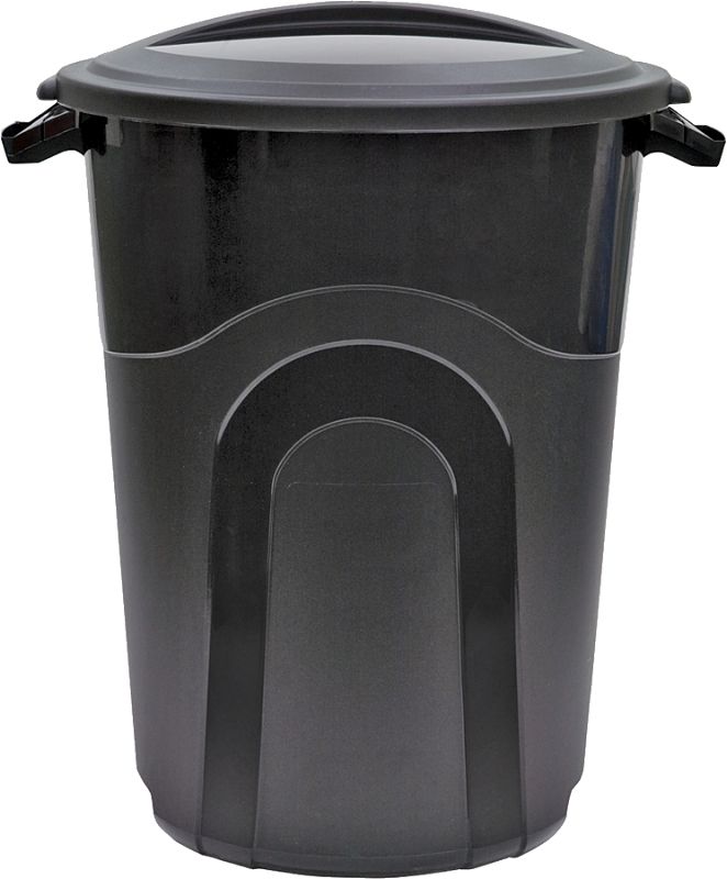 32 Gal Trash Can Snap On Lid at Building Center Inc | Trash Barrels