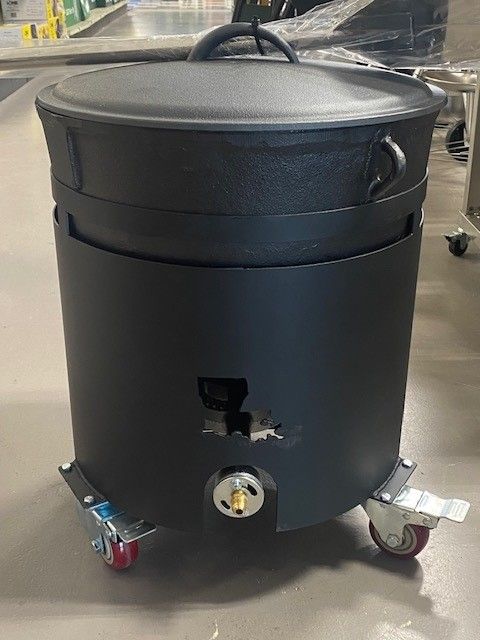 6.5 Gal Rolling Jambalaya Pot Combo at Gabriel Building Supply
