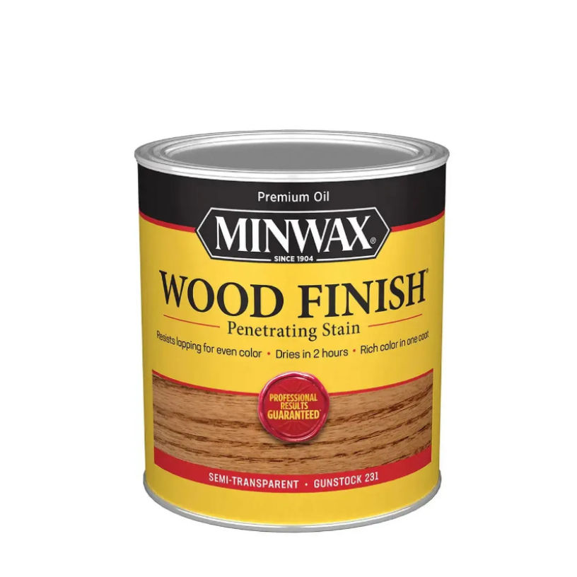minwax tobacco stain Minwax Wood Finish VOC Penetrating Stain, Gunstock, 1 Gal Minwax Silvered Grey Stain Qt