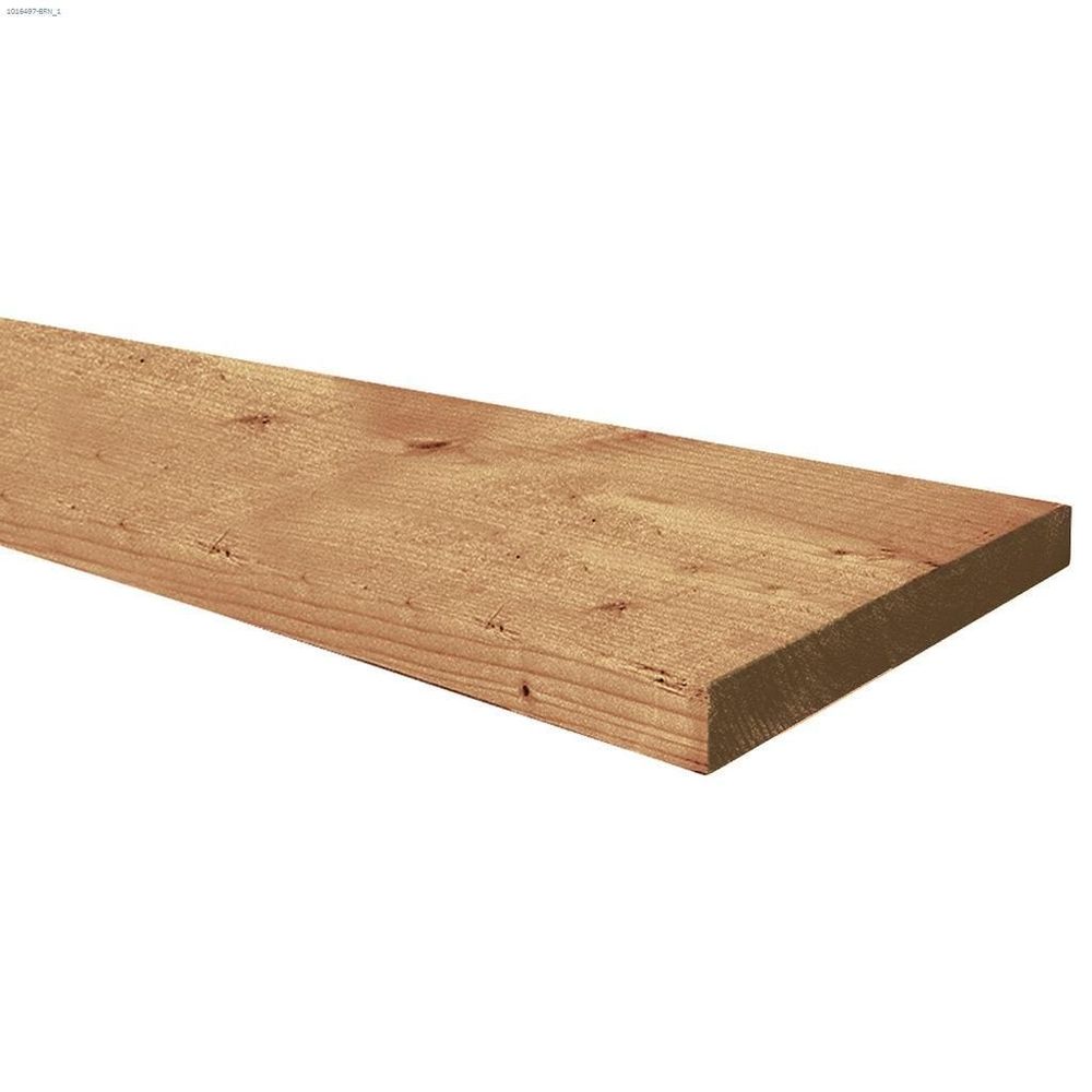 1 x 8 x 12 2 & Better Pressure Treated SYP Ground Contact (.75" x 7.