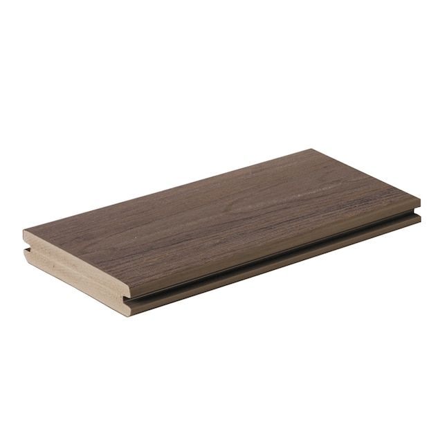 20' TimberTech Landmark Decking-American Walnut Grooved 5/4 x 6 (1