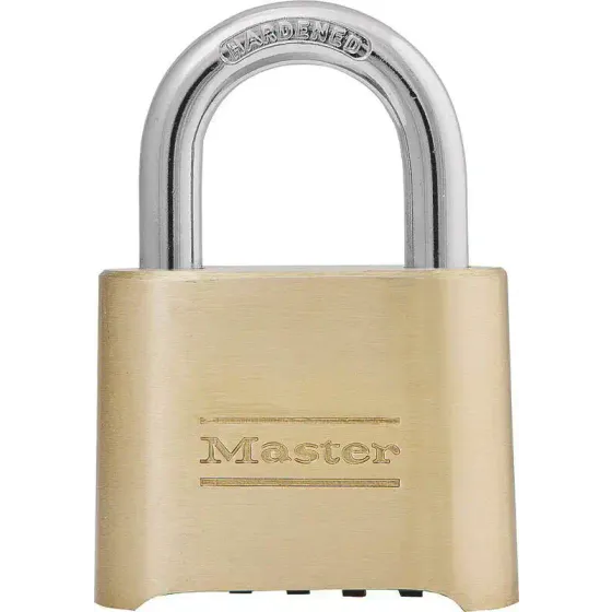 Master Lock 175D Tough Under Fire 2 Inch Resettable Combination Padlock ...