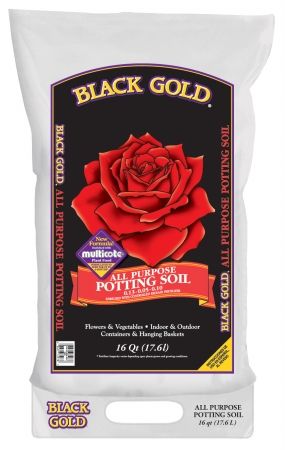 Black Gold Potting Soil 16Qt Bag (1410102 16.0 QT P) 1 at Kelseyville  Lumber & Supply Co Inc | Planting Mixes & Potting Soils
