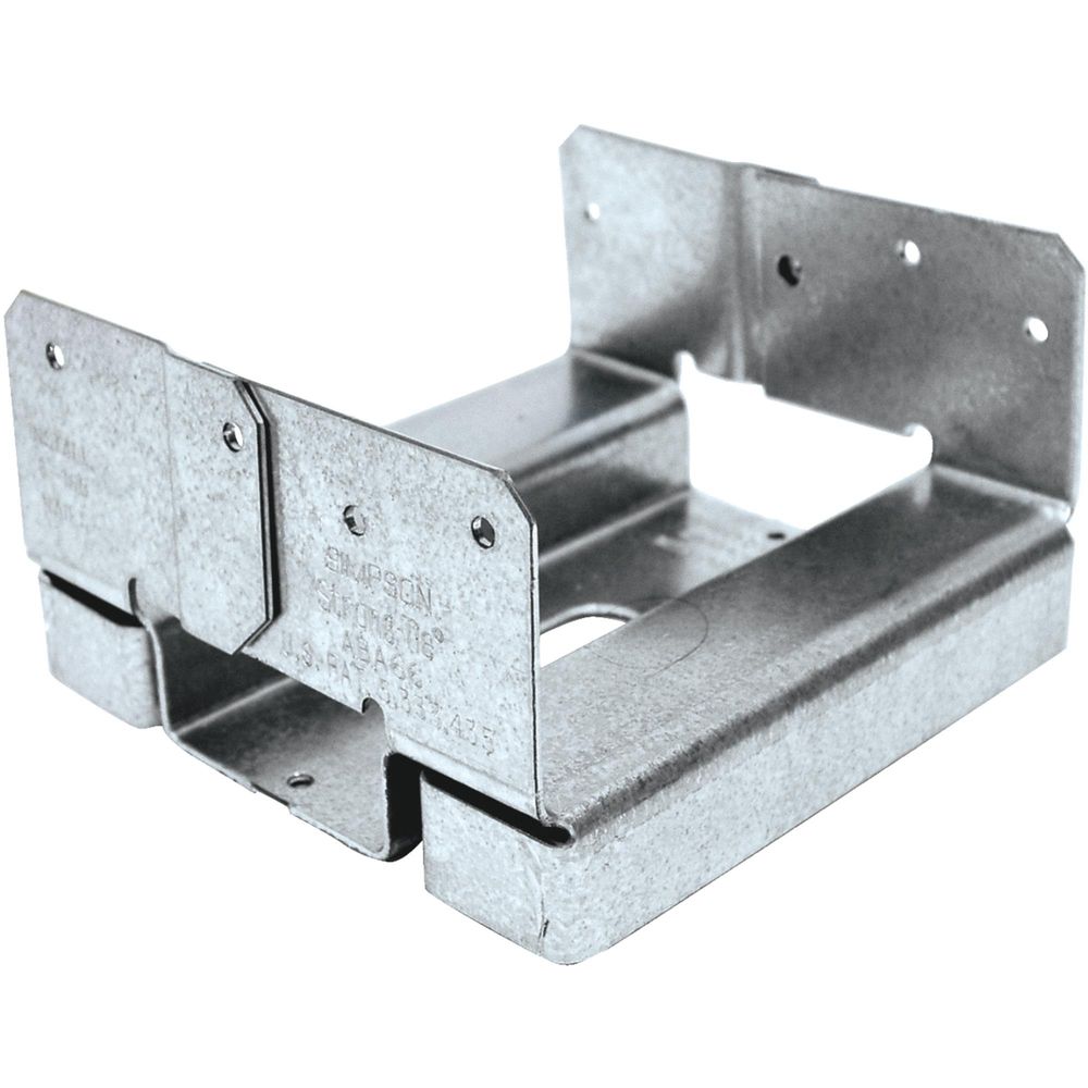 Simpson Strong-Tie ZMAX® Galvanized Adjustable Standoff Post Base