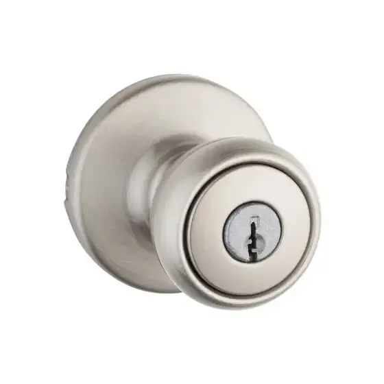 Kwickset Tylo Entry Lock Satin Nickel Finish (Us15) at Builders