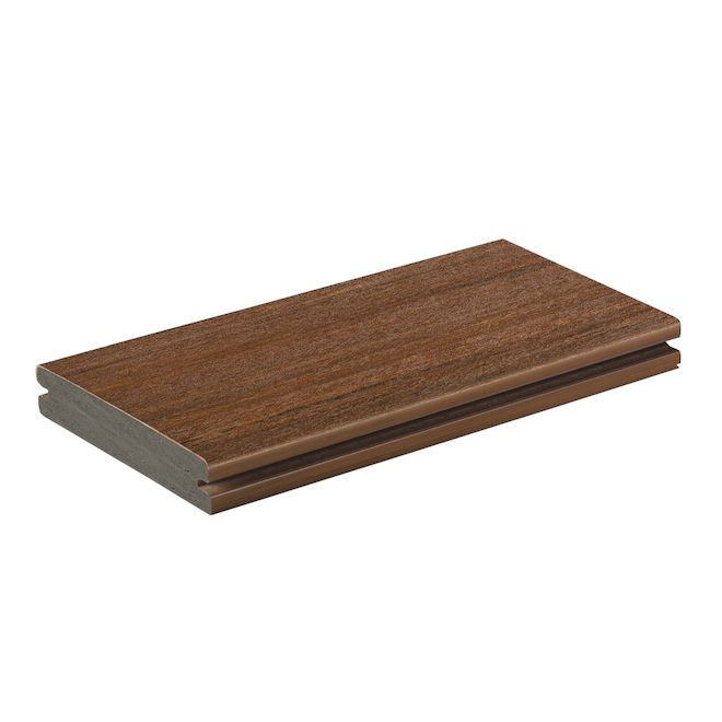1x6x20 Azek Decking Mahogany Grooved 
