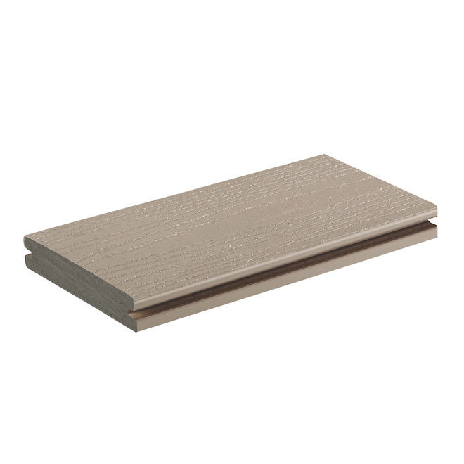1x6x20 Azek Decking Slate Gray Grooved 