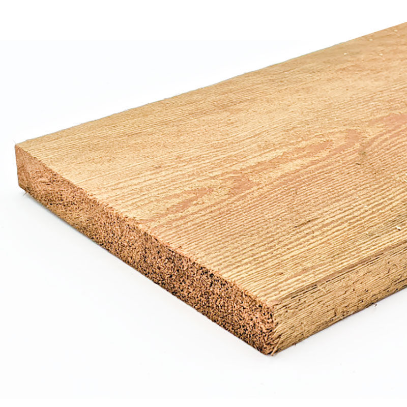 LF 1x6 Western Red Cedar A & Better S1S2E at Builders' General | Clear