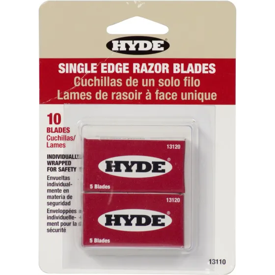 Lumber Razor Single Edge Razor Blade (2 Pack, 5 Count) at Ashby Lumber | Razor ...