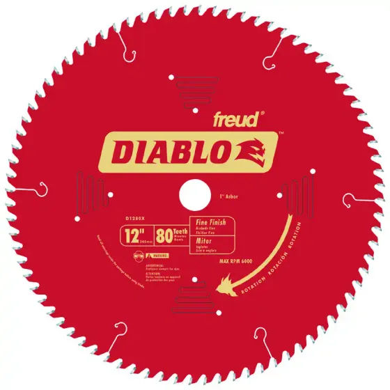 Circ Saw Blade 12In 80T Finish at Matt's Building Materials | Saw