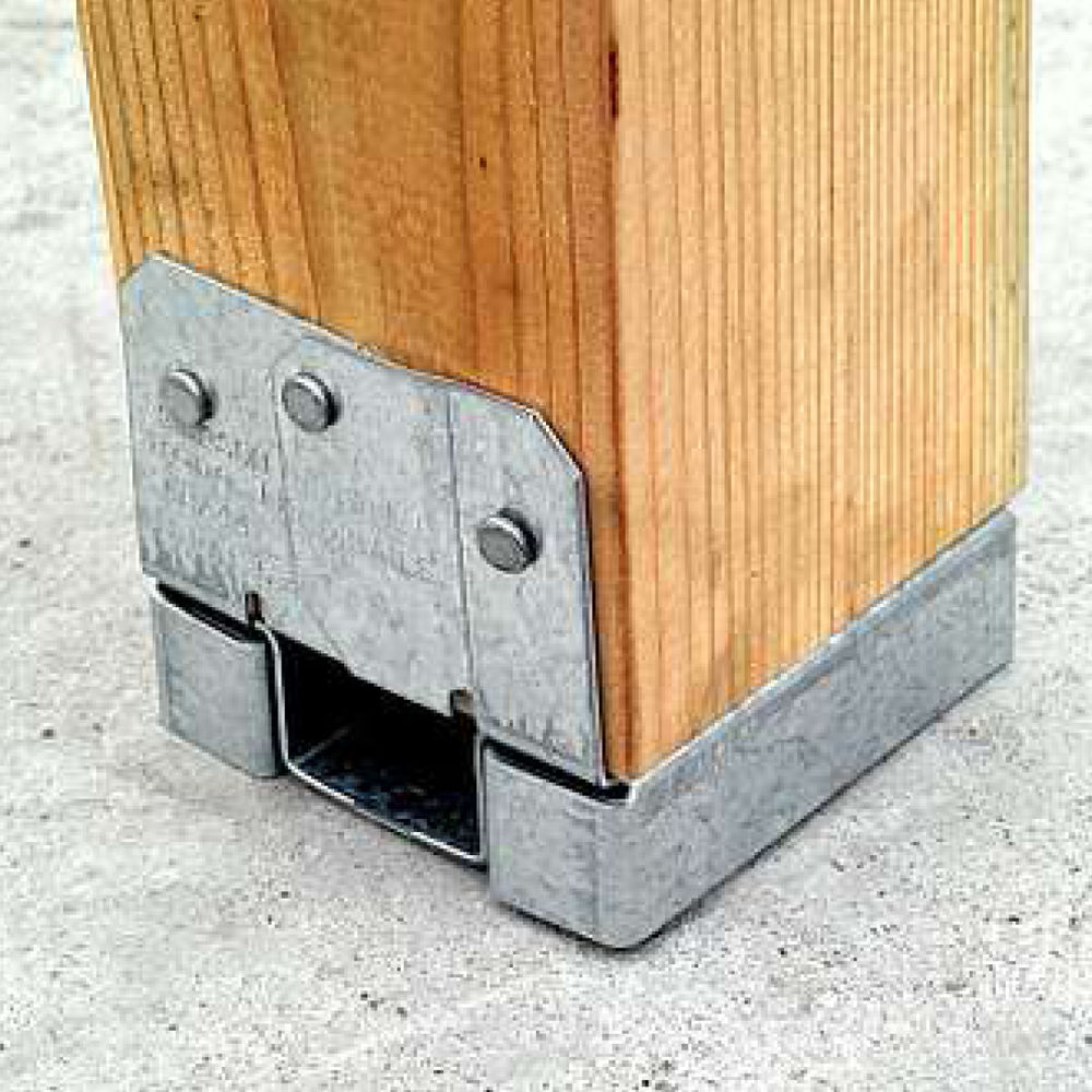 Simpson Strong-Tie Z-Max 4 in. x 4 in. Adjustable Post Base at Moscow ...