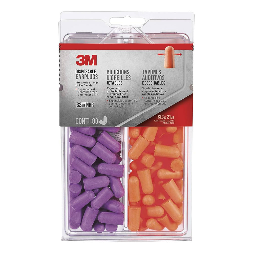 are formable ear plugs dsiposable 3M Tekk Protection Disposable Earplugs, 80-Pr ensuring optimal safety and Was I sent the Select Syringe Size x Gauge x Needle Length:1/2cc x 28g x 1/2